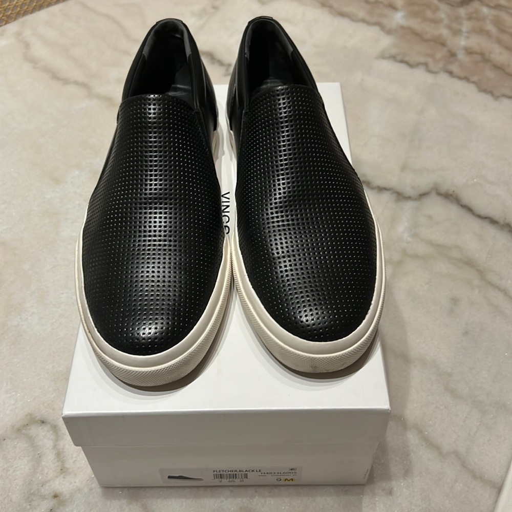 Men’s Vince “Fletcher” Perforated Slip On Sneaker